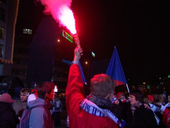 Natáčení reklamy 12.12.05